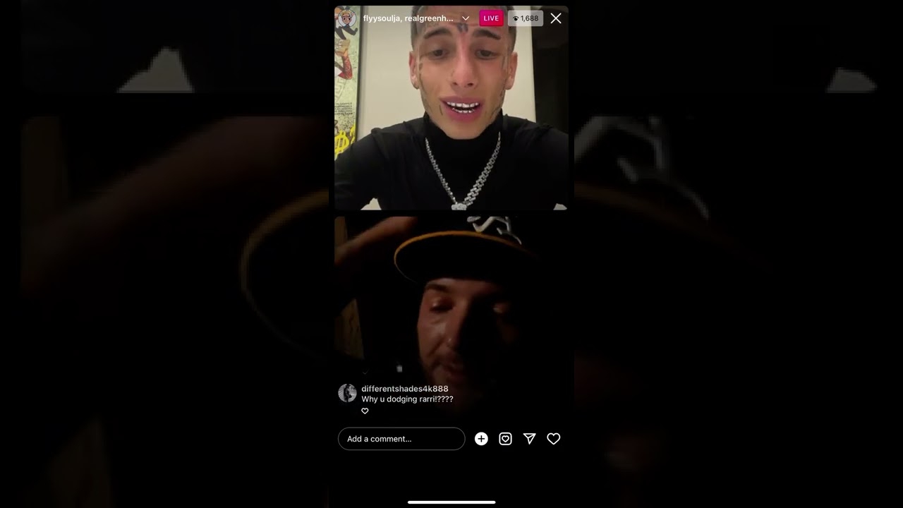 Island boy🏝 flysoulja have an heated argument with green hat 😭 part 1