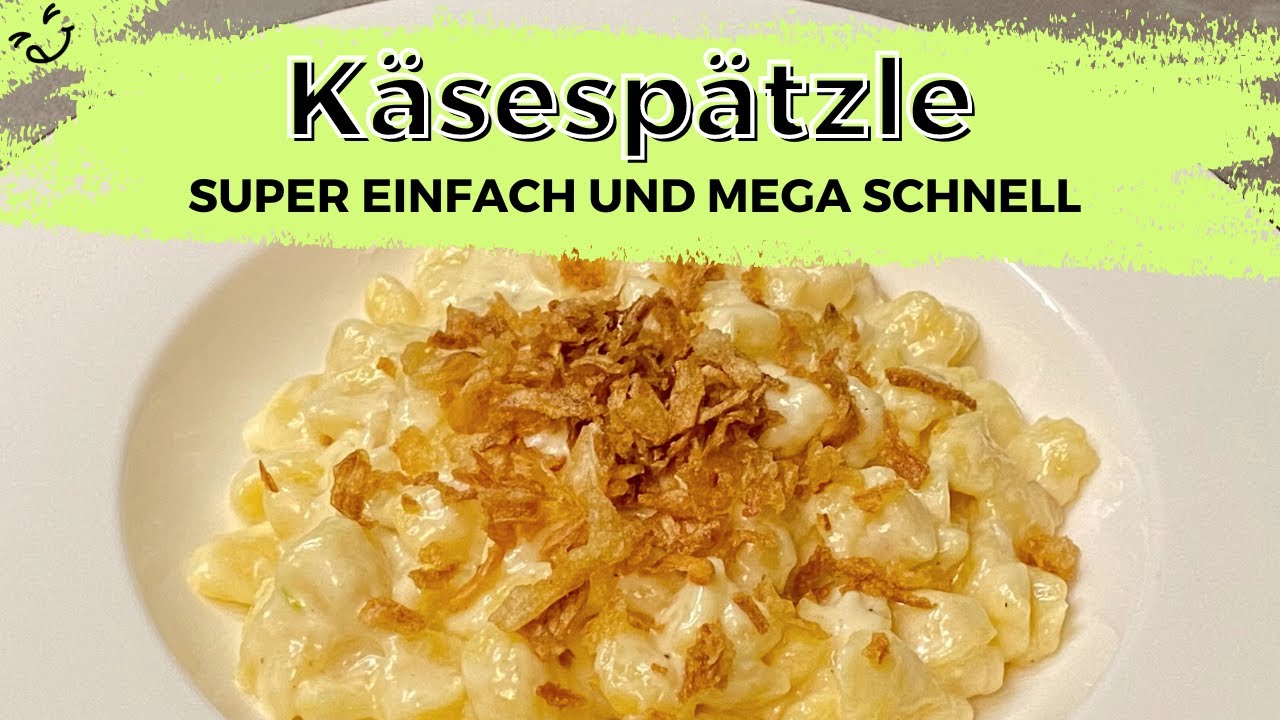 Käsespätzle wie vom Wirtshaus 🧀 – cremig & deftig