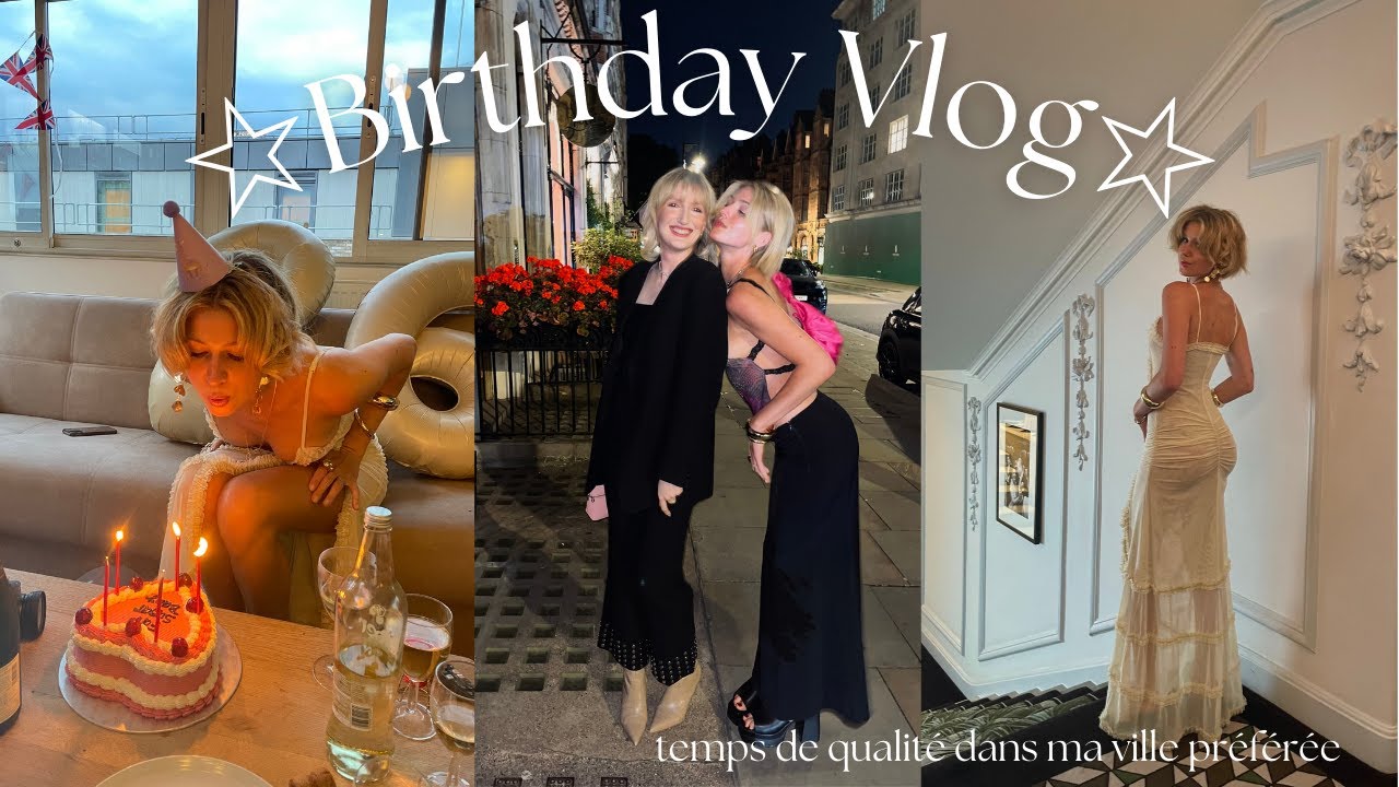 mon incroyable anniversaire à Londres