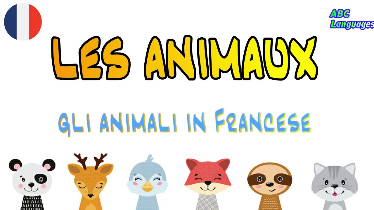 Животные - Выучите французские названия животных