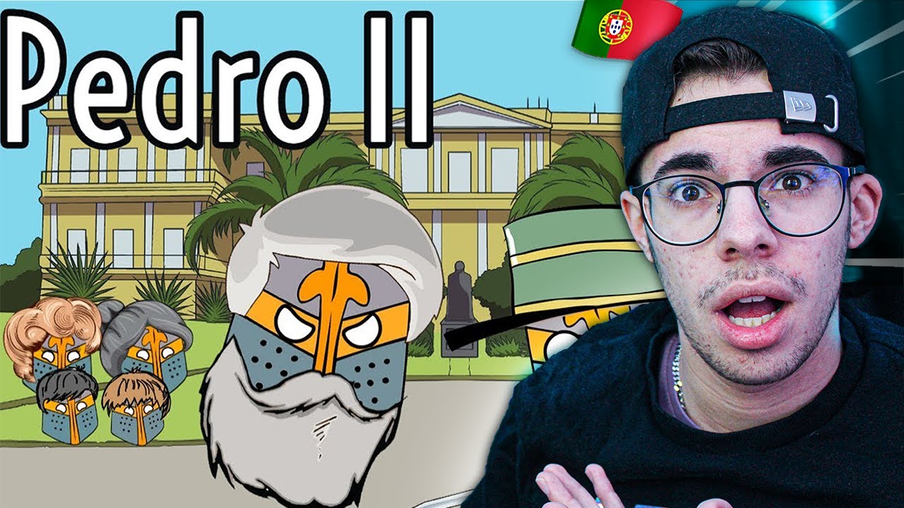 PORTUGUÊS REAGE AO DOM PEDRO II: O IMPERADOR DO BRASIL!!!