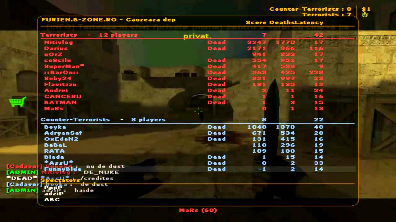 Cel mai bun jucator de CS 1.6 din lume !!!