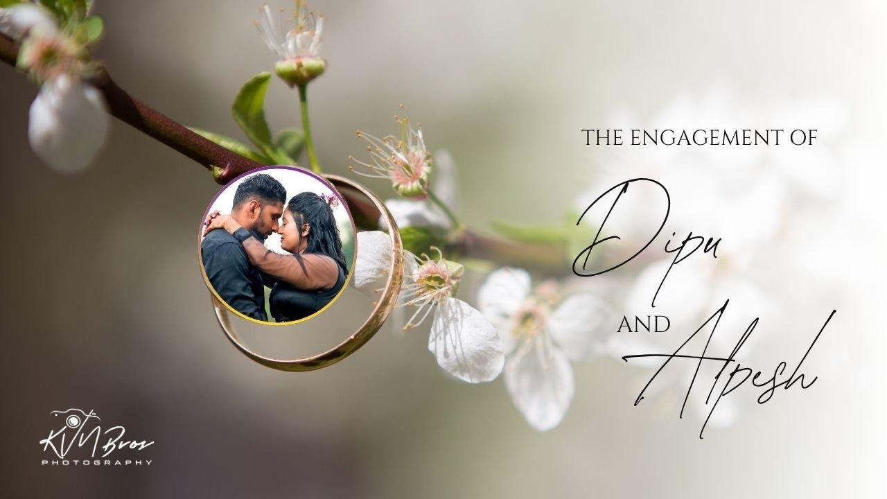 Dipu & Alpesh | Engagement Full Video | A Celebration of Love | KVNBros