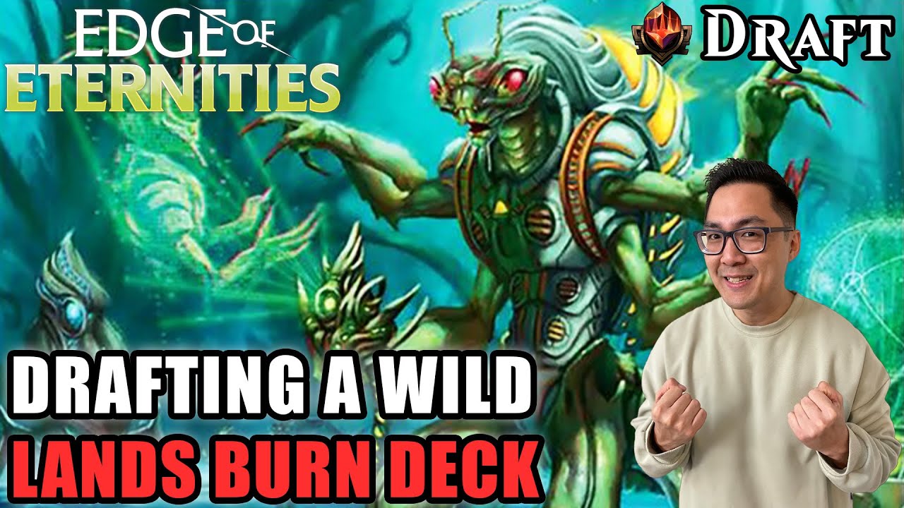 I Somehow Drafted A Landfall/Lander Burn Deck | Edge Of Eternities Draft | MTG Arena
