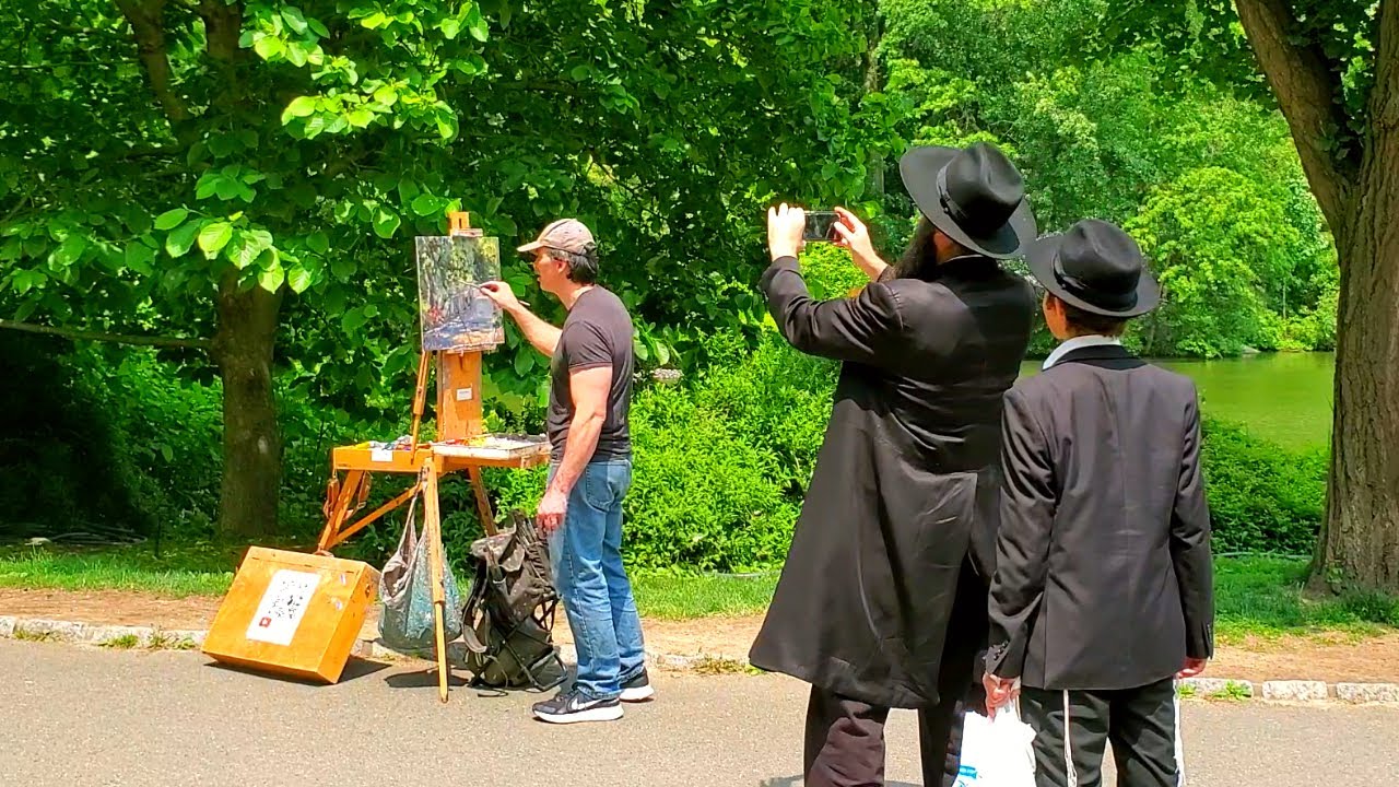 New York City Plein Air Painter Gets Overexposed