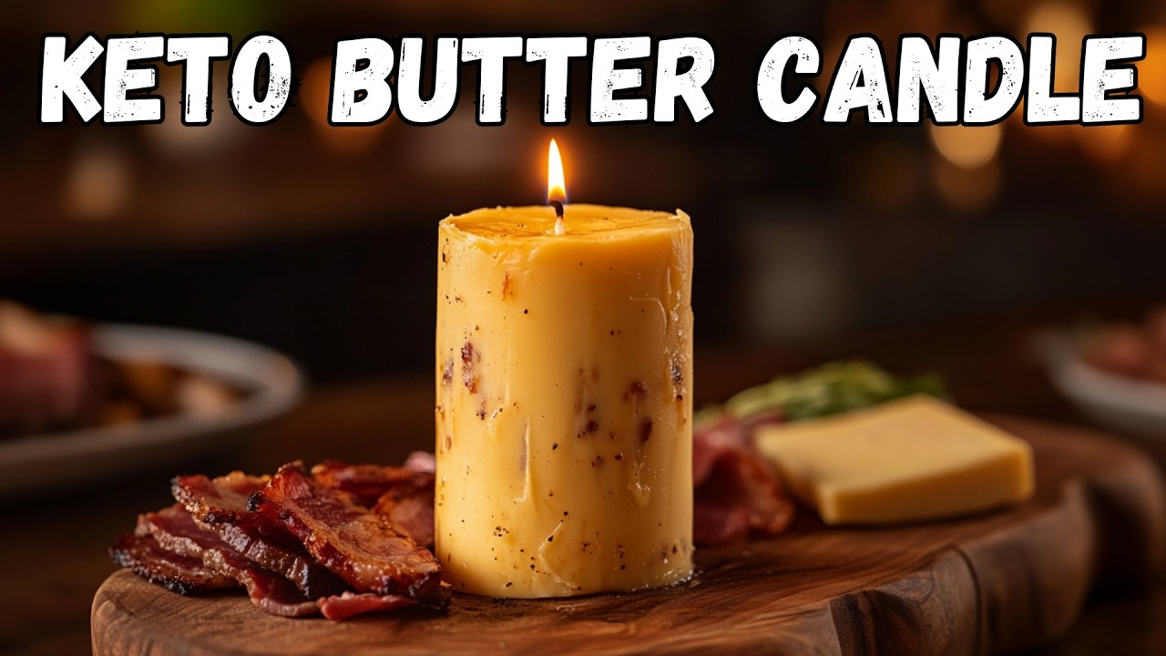 Viral Keto Butter Candle Recipe You NEED to Try! 🔥 How to Make This Buttery Masterpiece
