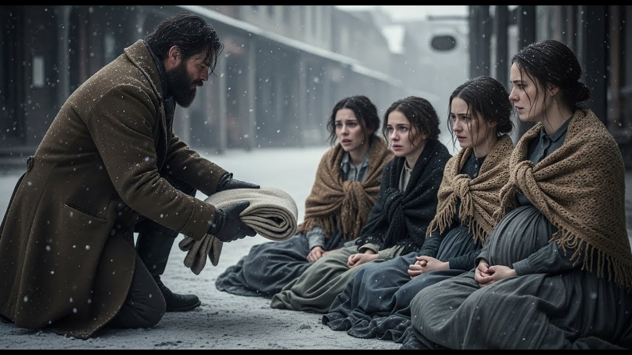 Mountain Man Found A Freezing Pregnant Widow With Three Sisters — His Discovery Will Shock You