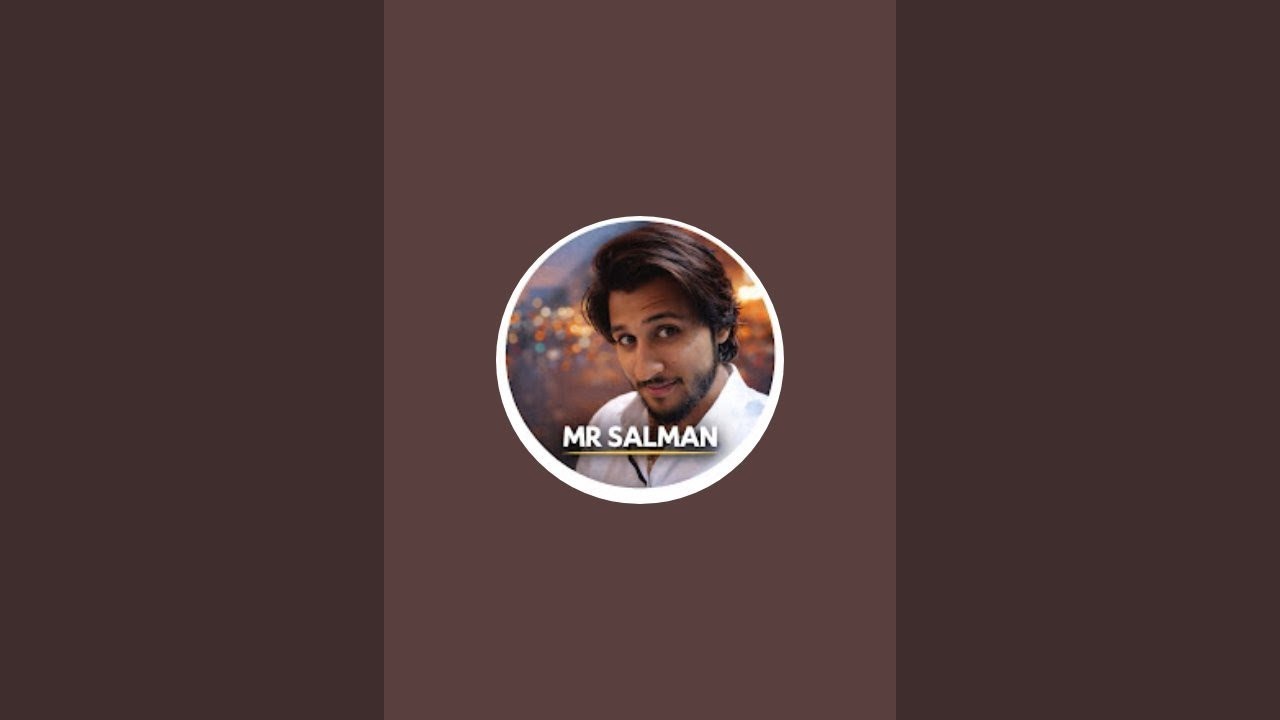 Mr Salman vlogs is live! second time I'm online YouTube guys please subscribe