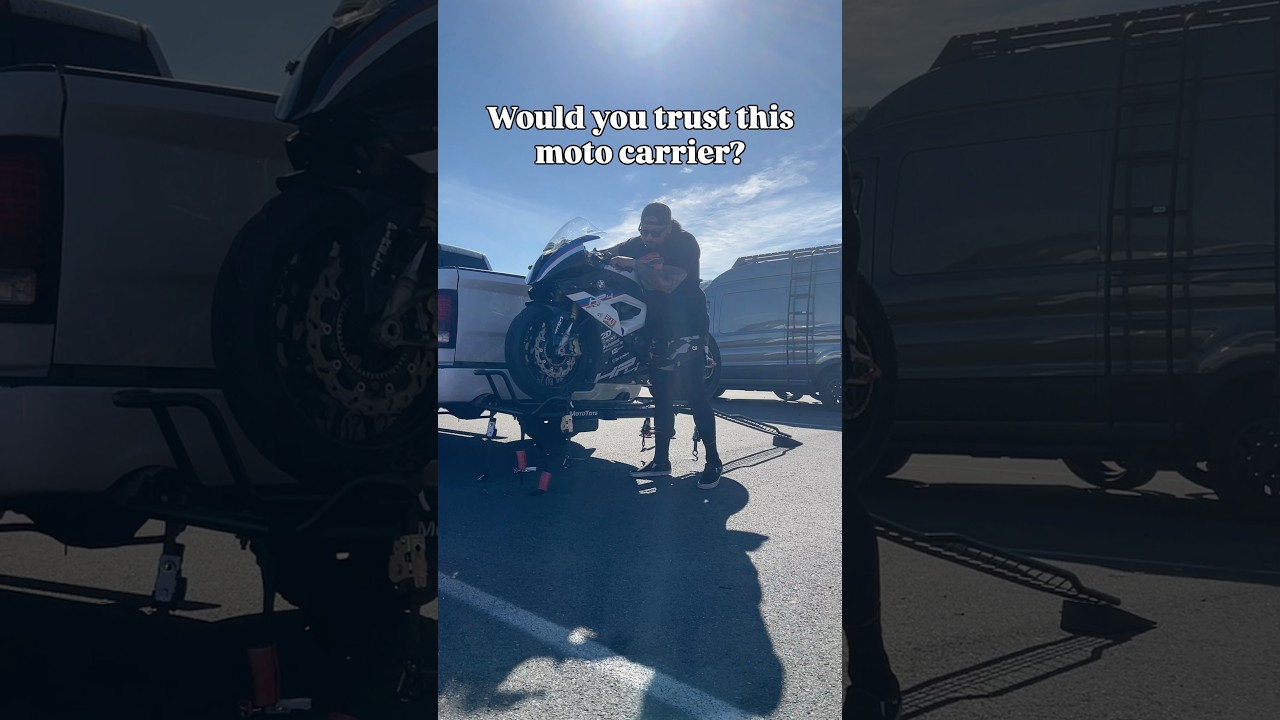 Would you trust this motorcycle carrier from 