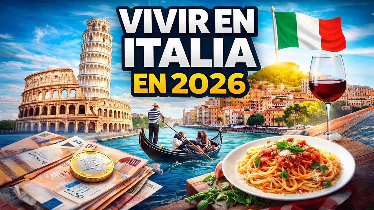 ¿Cuánto cuesta vivir en Italia en 2026?