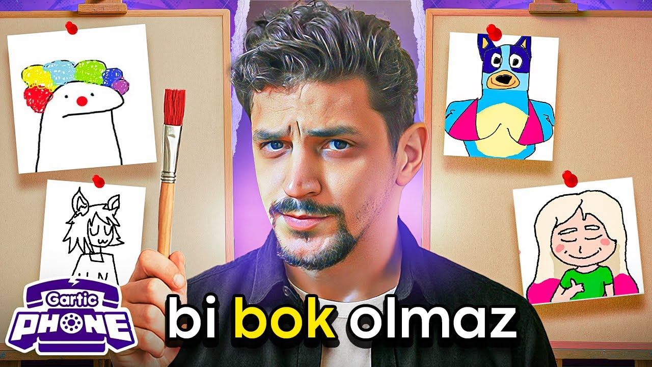 BU EKİP BAĞIRTIYOR | GARTİC PHONE | BÖLÜM 1