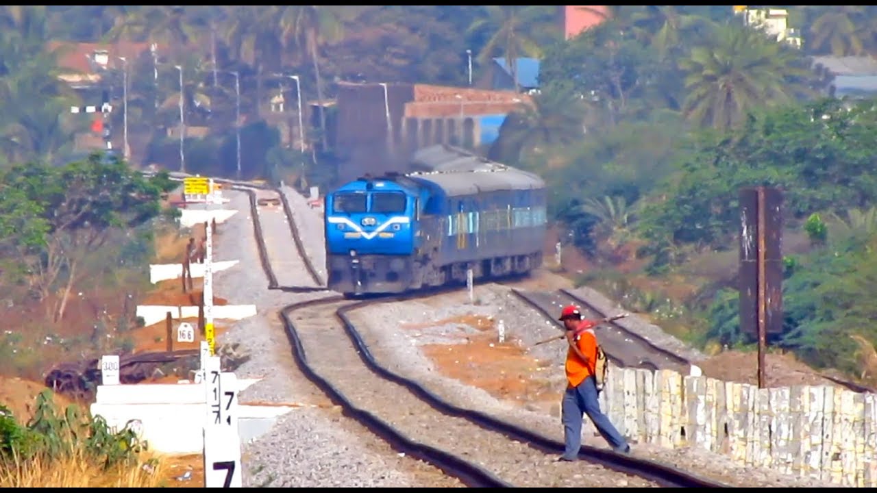 Trains go ZIG ZAG | Old  line to New line | Indian Railways !!