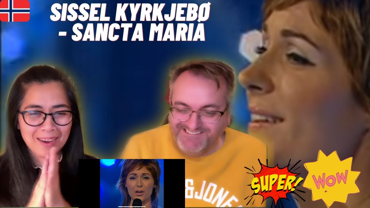 Sissel Kyrkjebø - Sancta Maria -  🇩🇰NielsensTV REACTION😱