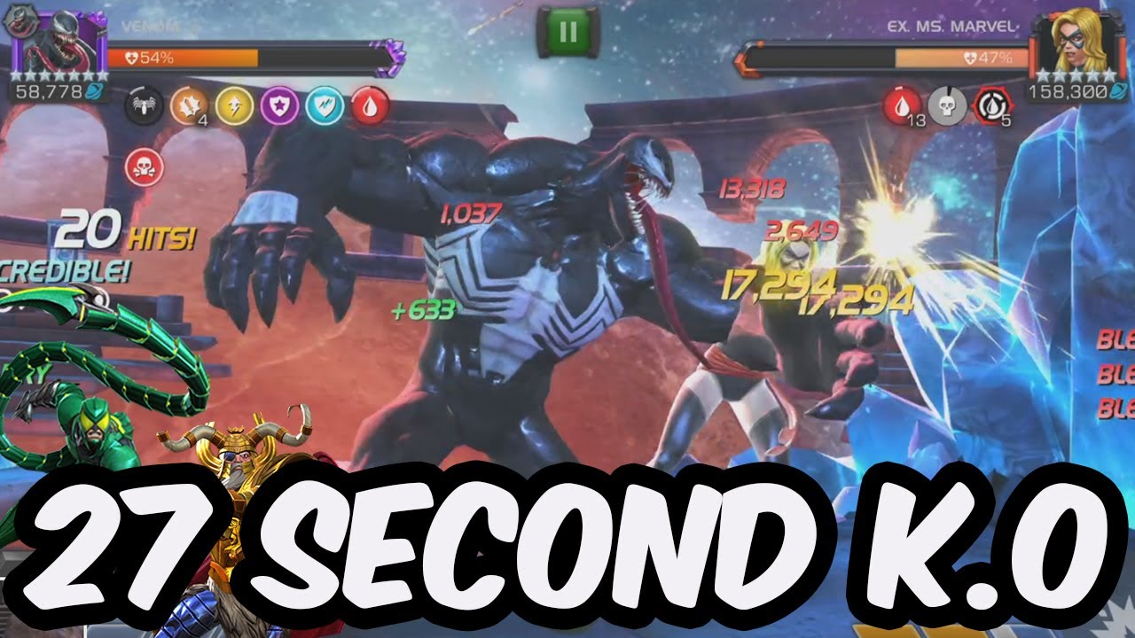 Команда Venom 4-го ранга, 7 звёзд, АБСОЛЮТНО РАЗБИТА!! — Максимально усиленный игровой процесс — ...