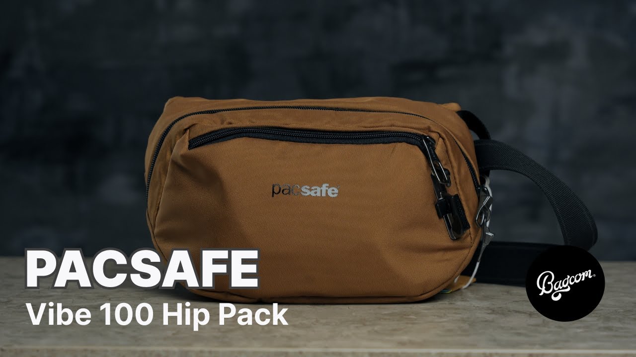 Обзор поясной сумки Pacsafe Vibe 100 Hip Pack