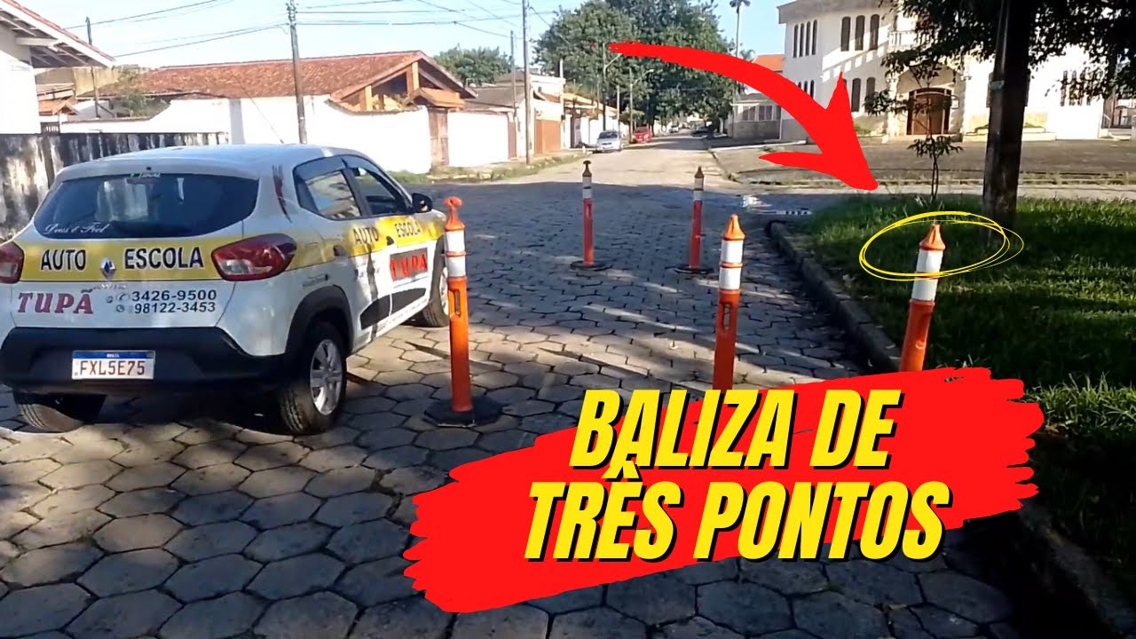 Como fazer baliza de três pontos no Renault Kwid #Baliza