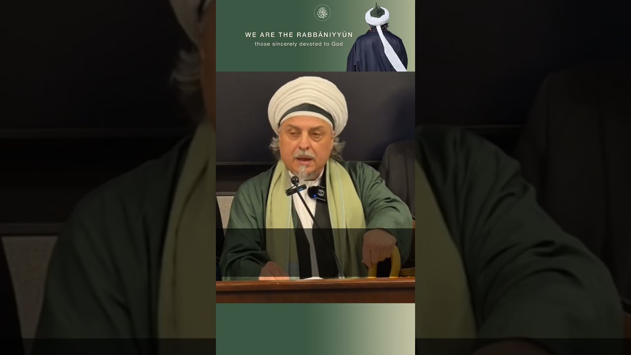 Sheikh Eşref Efendi addressed the International Religious Freedom Roundtable Pakistan