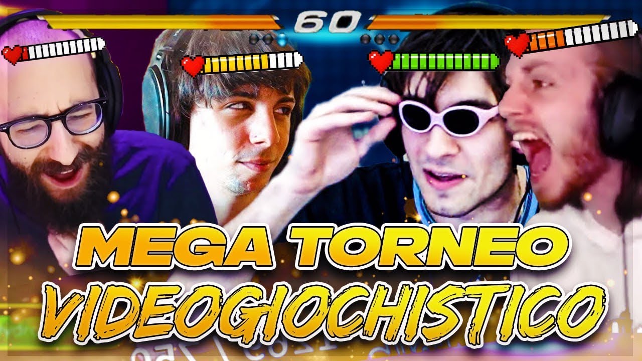 BLUR e il MASSEO INSIEME vs MARZA e MANUXO ! Gran Torneo Videogiochistico | Pt.1