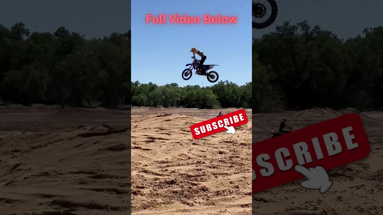 Dirt Bike Jump @ Croom Motorcycle Area & ATV Park - Brooksville, Florida #croom #dirtbikes #atv