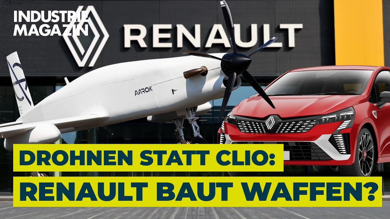 Renault baut jetzt Milit&auml;rdrohnen: Ist R&uuml;stung der n&auml;chste Schritt der Autoindustrie?
