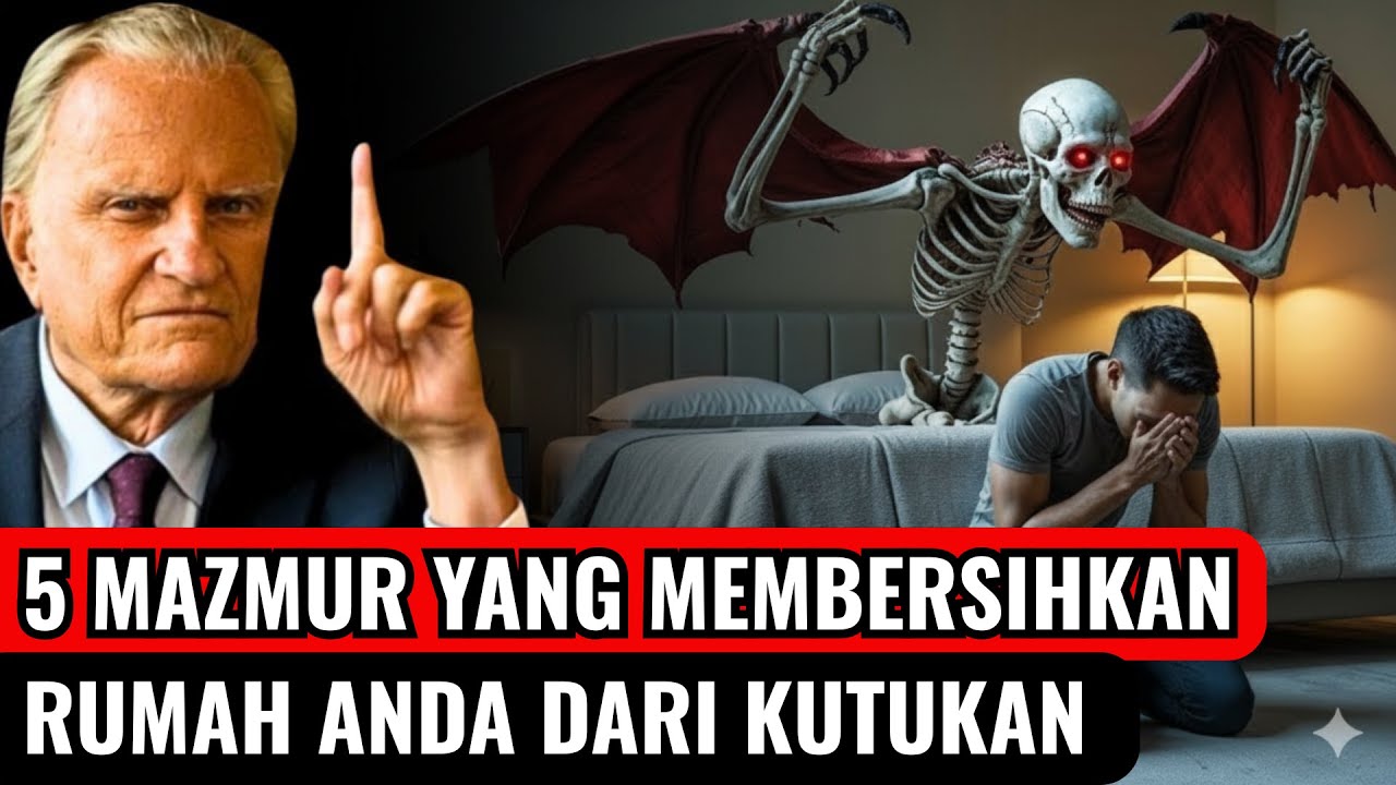 5 MAZMUR YANG AKAN MENGUSIR SEMUA SETAN DI RUMAH ANDA — BACALAH DENGAN KERAS! | BILLY GRAHAM