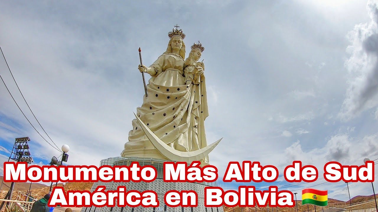 MONUMENTO a la VIRGEN del SOCAVON y la COMIDA en la CIUDAD de ORURO BOLIVIA // Magner SMCM  Parte 2