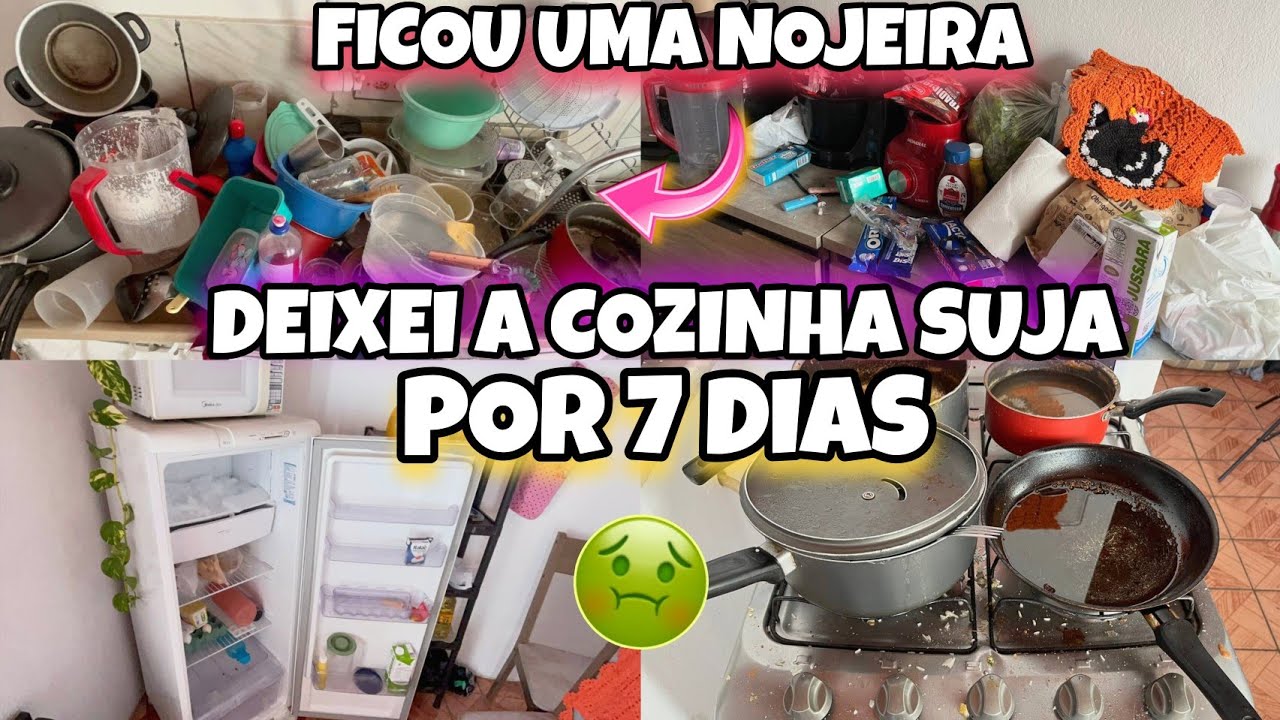7 DIAS SEM FAXINA🤮