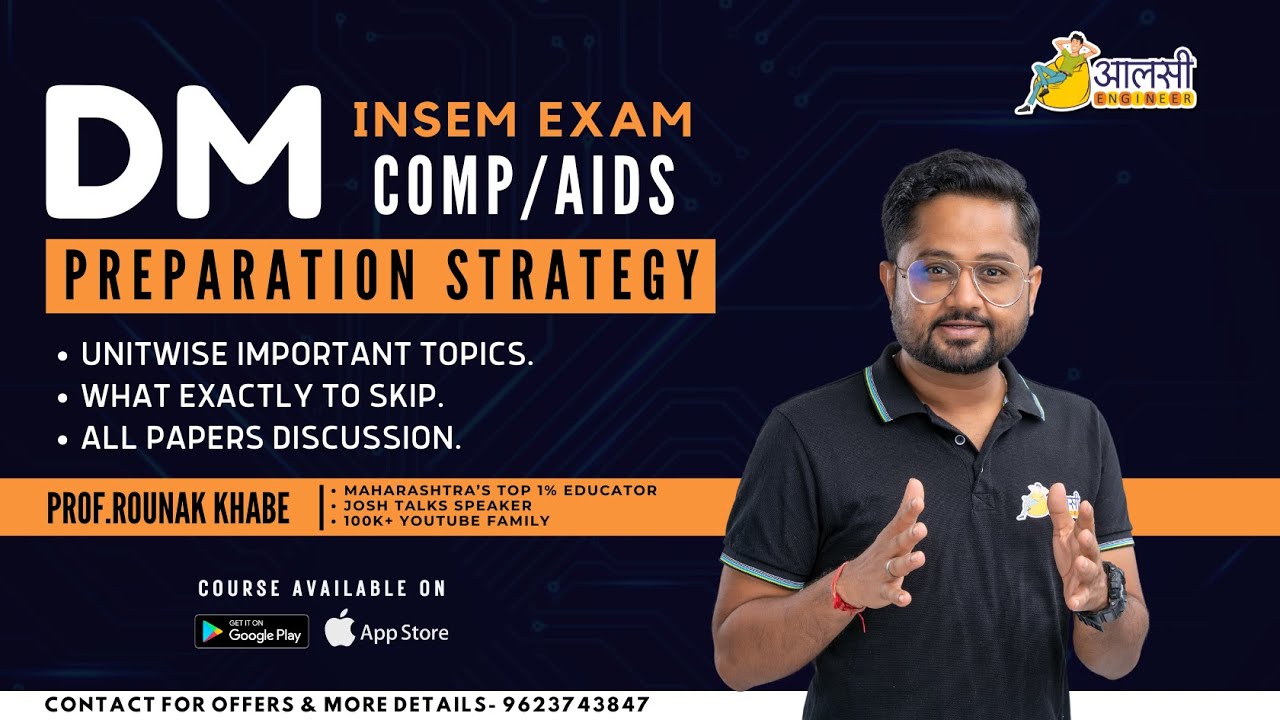 Discrete Mathematics Best One Shot Insem Exam Guide | COMP/AI&DS | SPPU | Preparation Strategy
