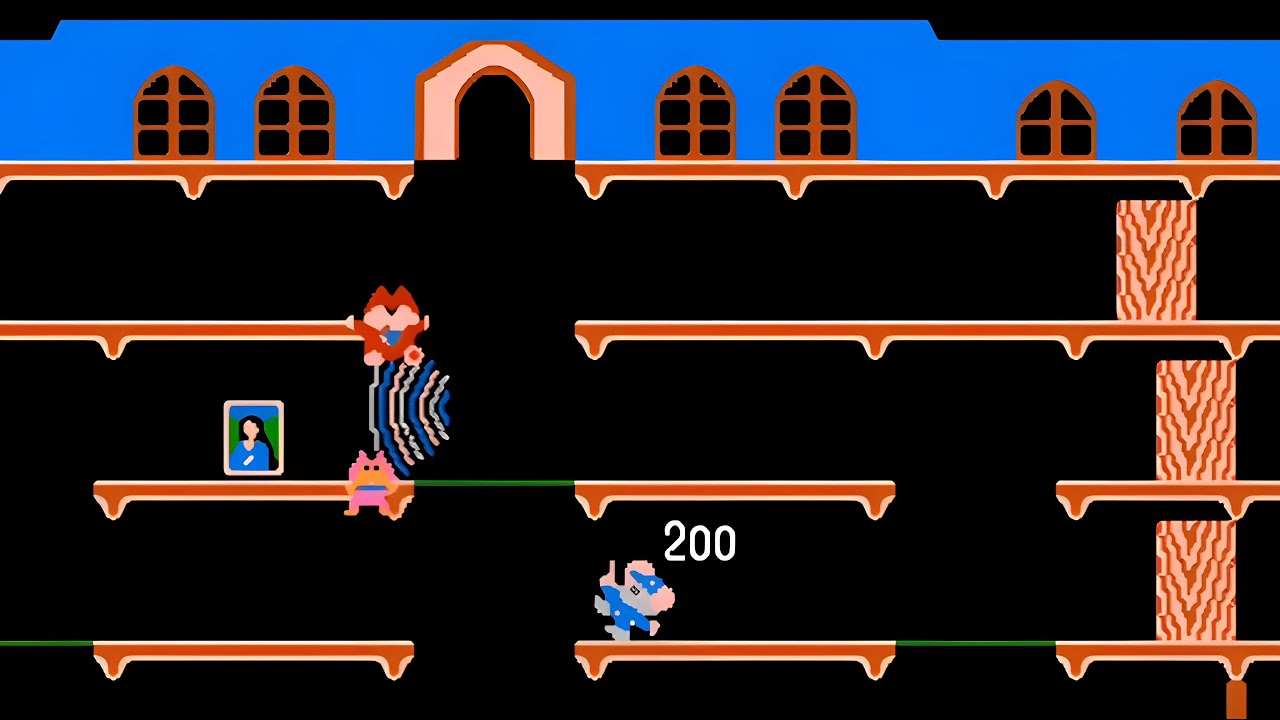 MAPPY 1983 Уровень 160