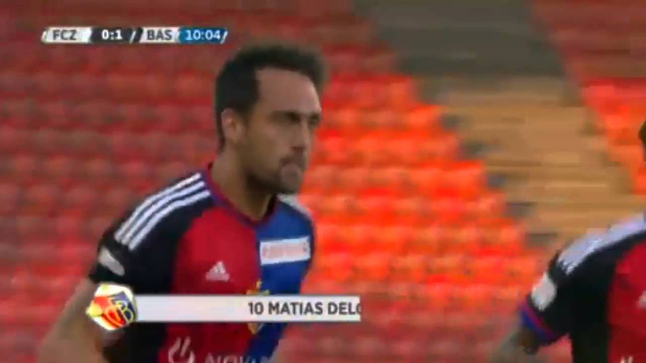 Matias Delgado Amazing Goal ● FC Zurich vs FC Basel ● Swiss Super League 07 05 2016