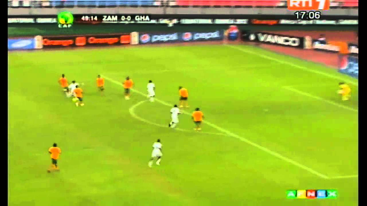 Orange Africa Cup Of Nations 2012 - Zambia vs Ghana 1-0 All Goals & Full Highlights
