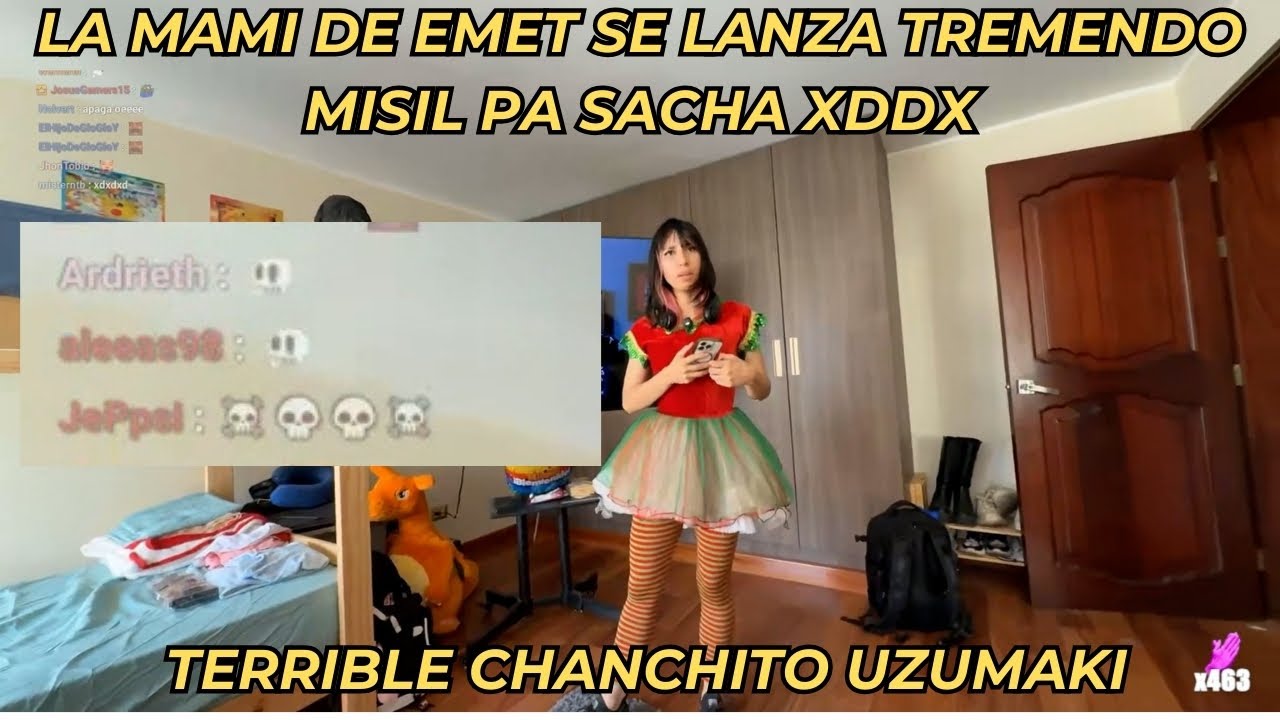 LA MAMI DE EMETSUKI SE LANZA TREMENDO MISIL PA SACHA XD LO SUFRE EL CHANCHITO UZUMAKI
