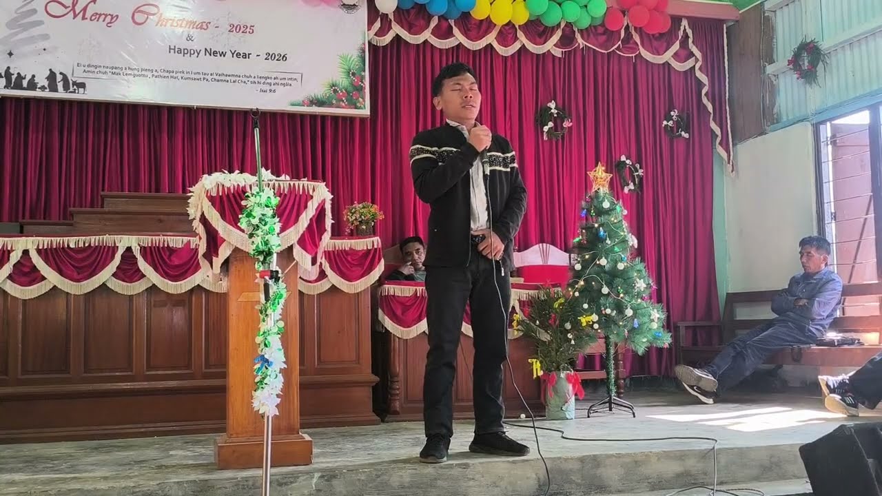 #Live Solo by Thothuom at ESC Church SANTING (L) 2025.💞