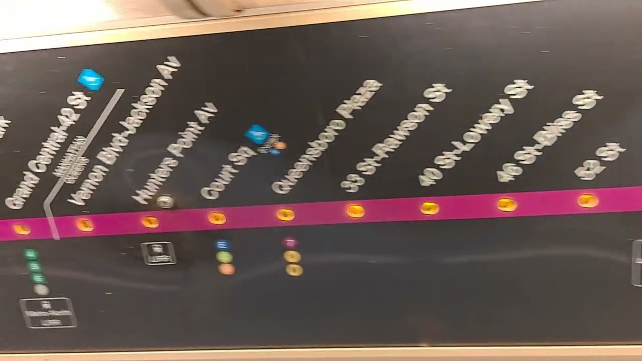 Updated R188 7 train map