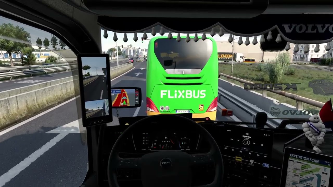 Redif de twitch ETS2 live détente