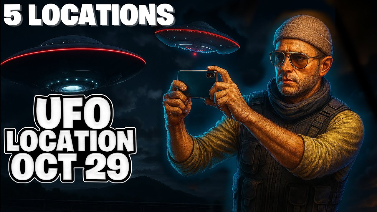 GTA Online UFO Location Oct 29 |  UFO Sighting 13 14 15 16 17 Halloween 2025 | 5 Locations