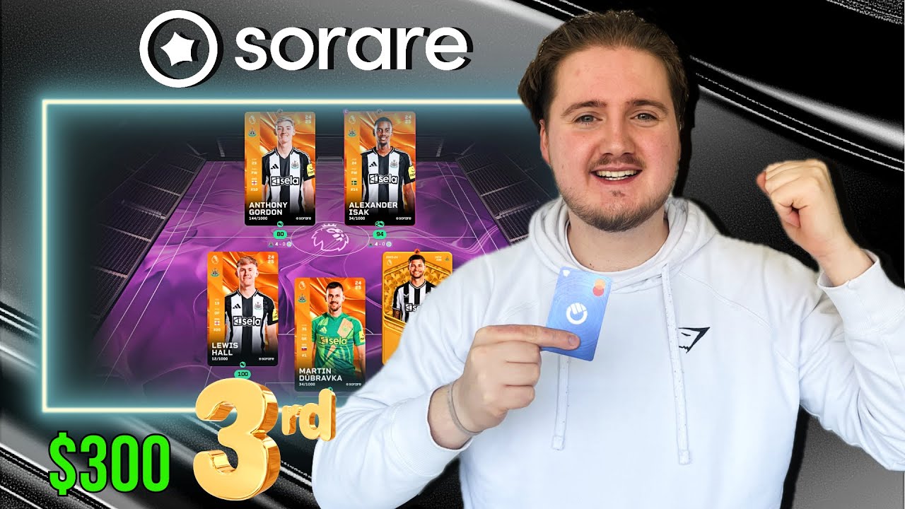 I BROUGHT AN ENTIRE SORARE NEWCASTLE STACK AND IT WON ME... 🔥