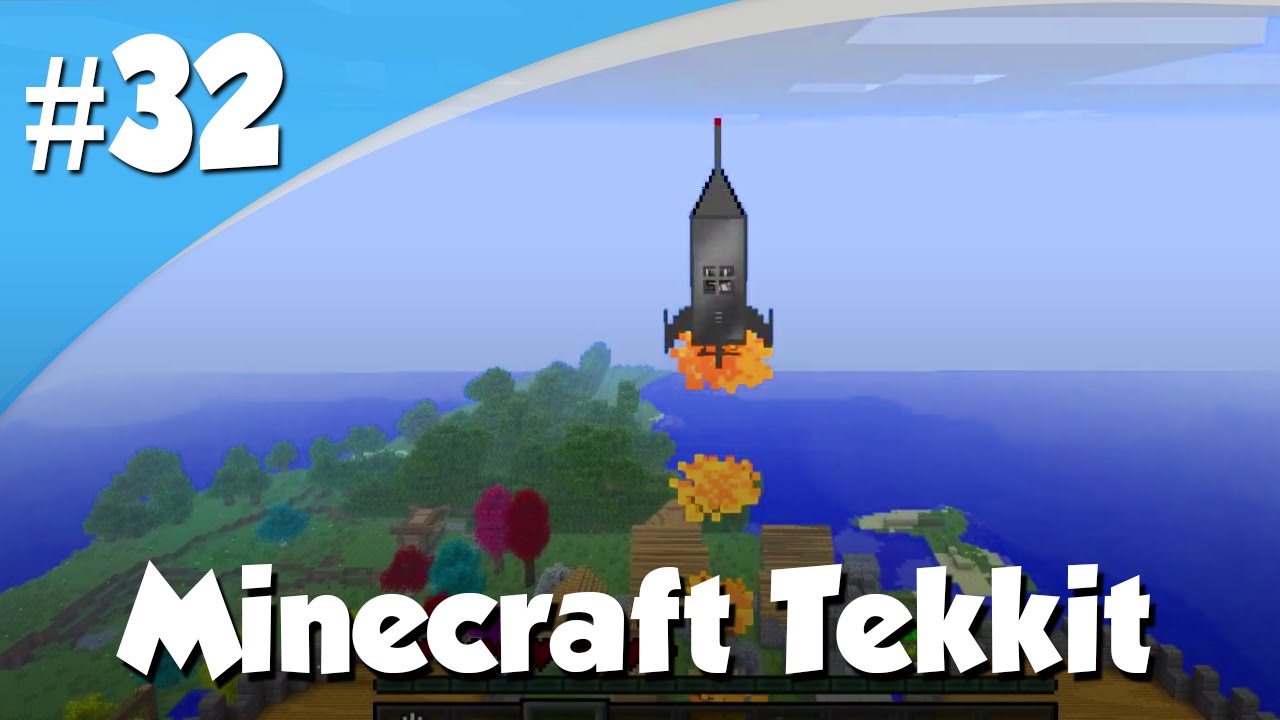 Minecraft Tekkit #32 - OP NAAR DE MAAN!!