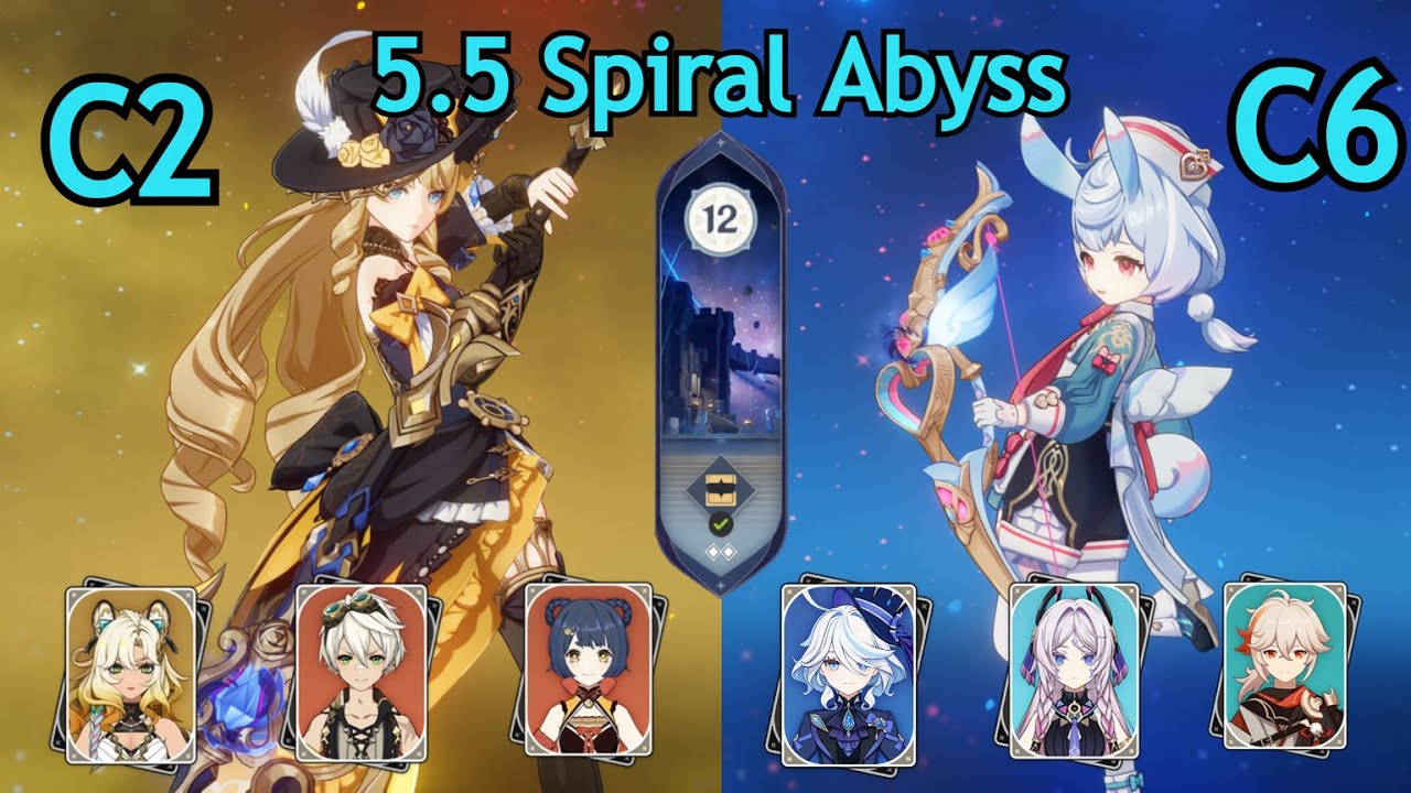 C6 Sigewinne | C2 Navia | Spiral Abyss 5.5 | Genshin Impact