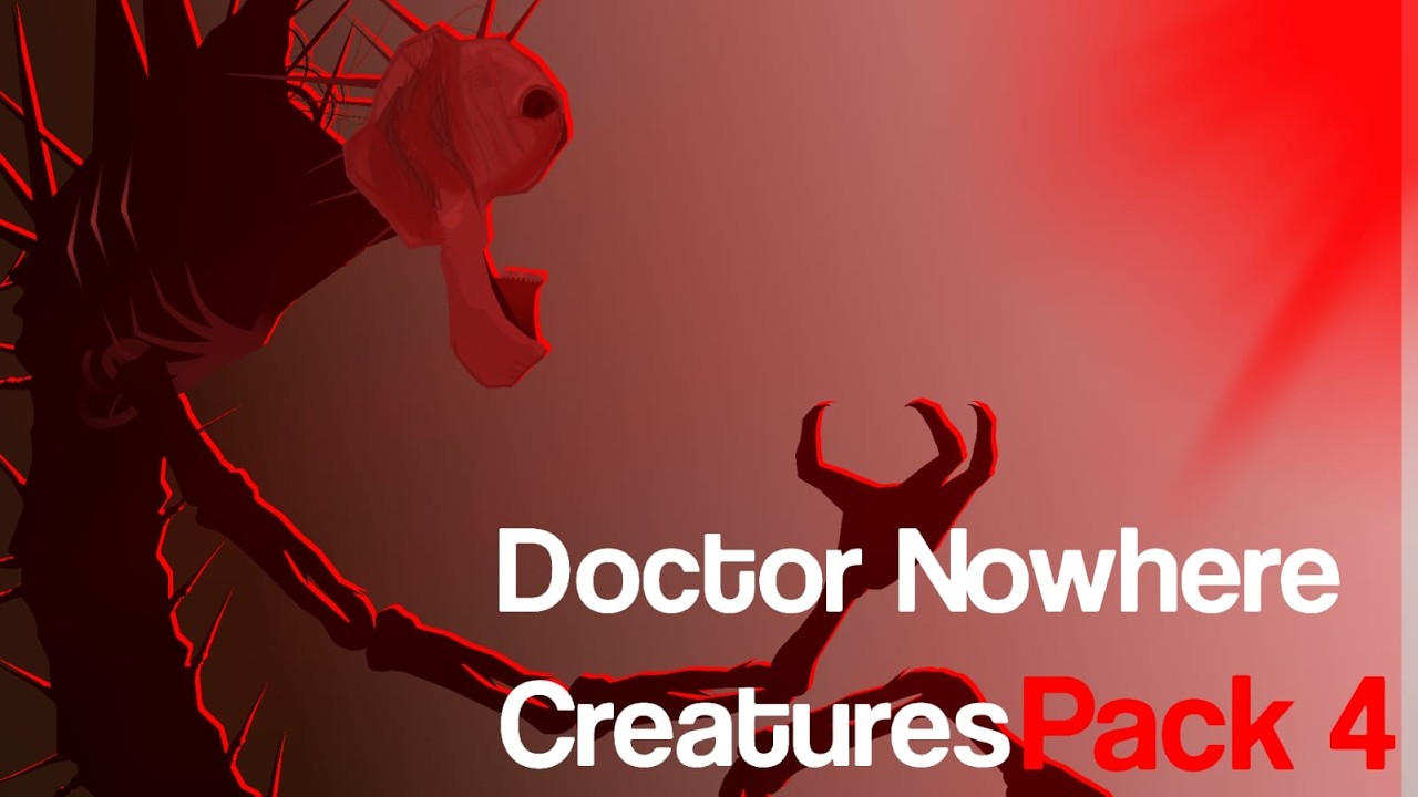 Doctor Nowhere Creatures Pack 4 - Sticknodes
