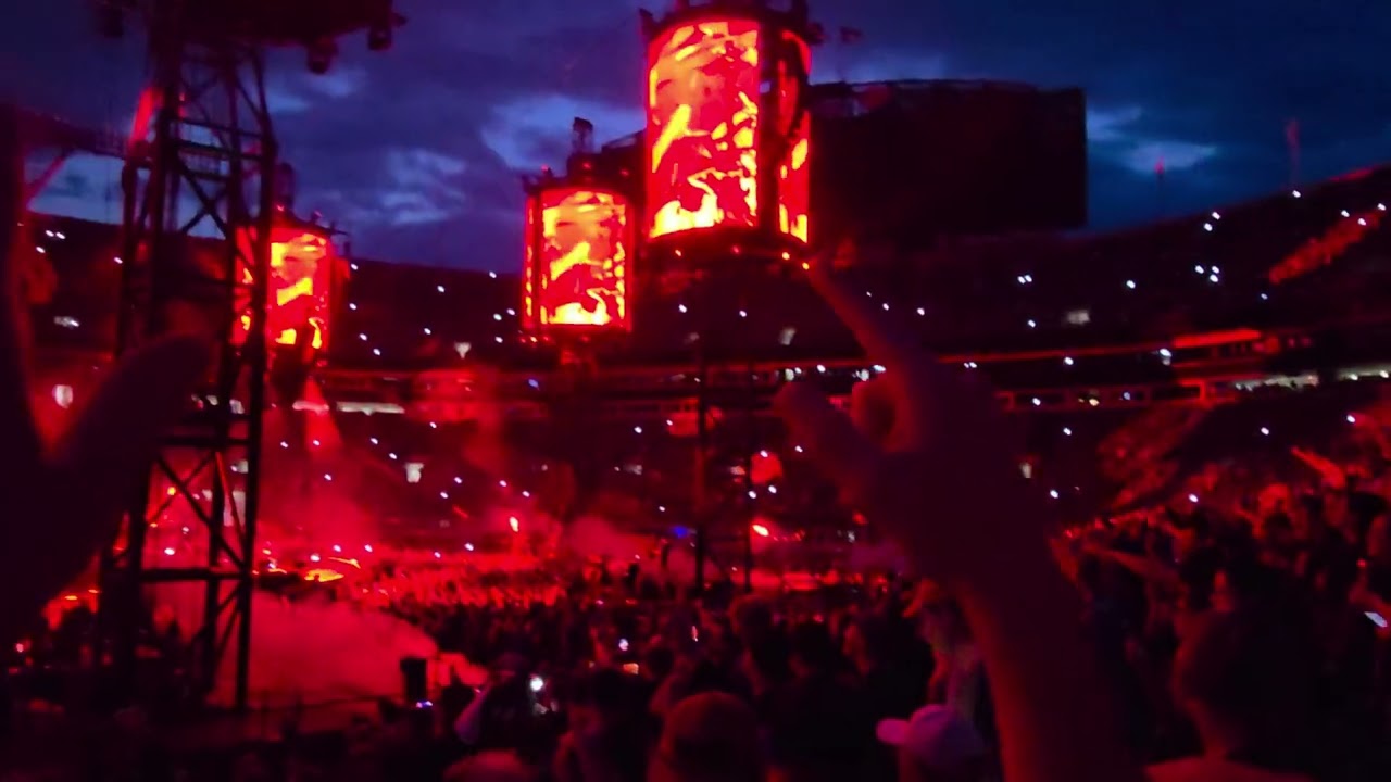 Metallica Estacy of Gold into show opener. Charlotte May 31st, 2025