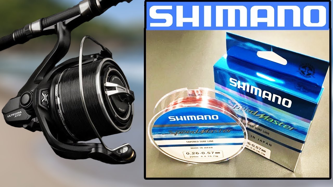 LINHA de PESCA de PRAIA com ARRANQUE INTEGRADO SHIMANO - Speed Master Tapered surf line