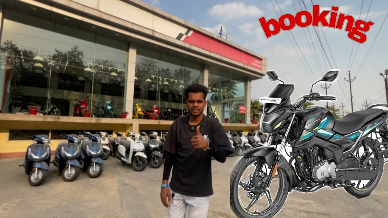 New bike ki booking kara liye....