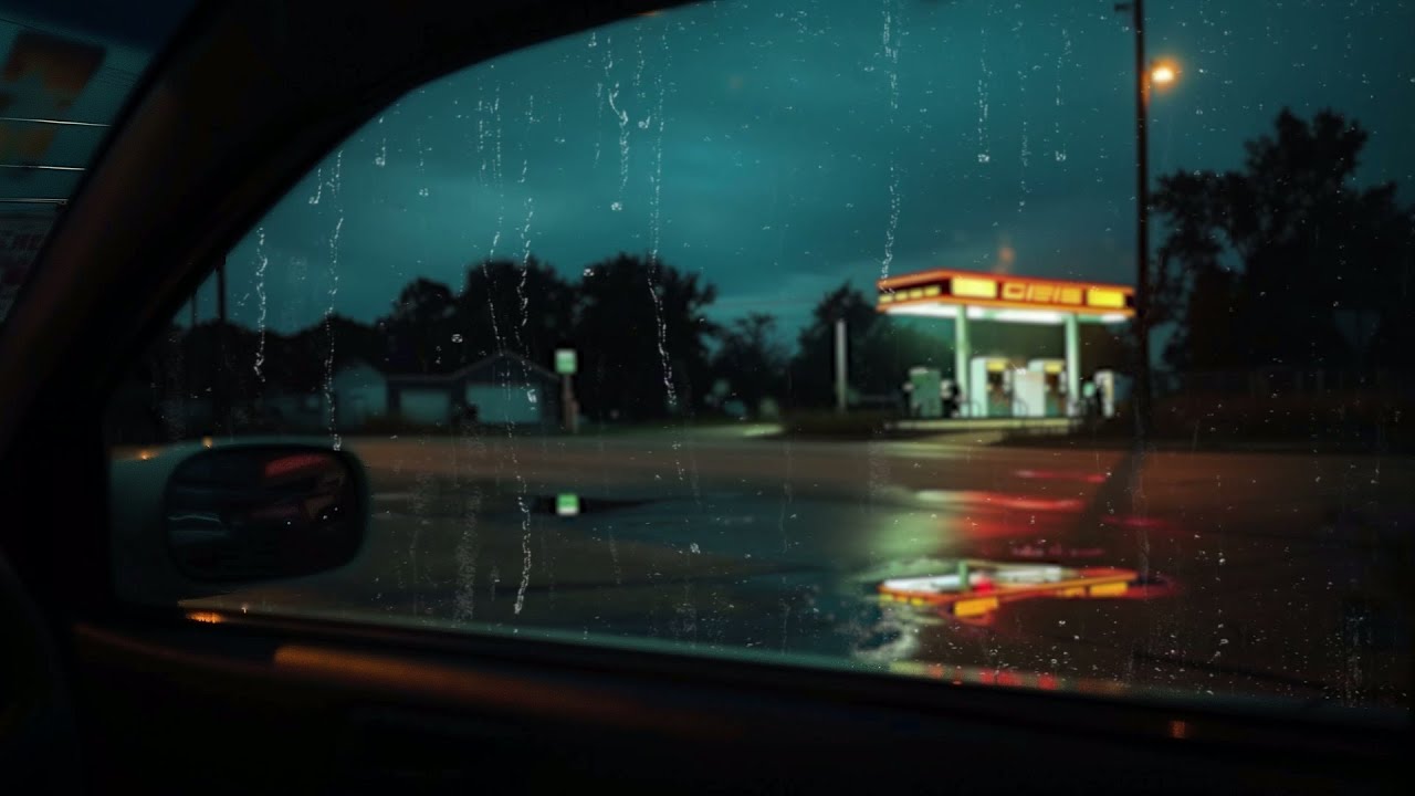 Rainy Car Ambience to Stop Overthinking – Soft Rain for Sleep, Calm Focus & Relief