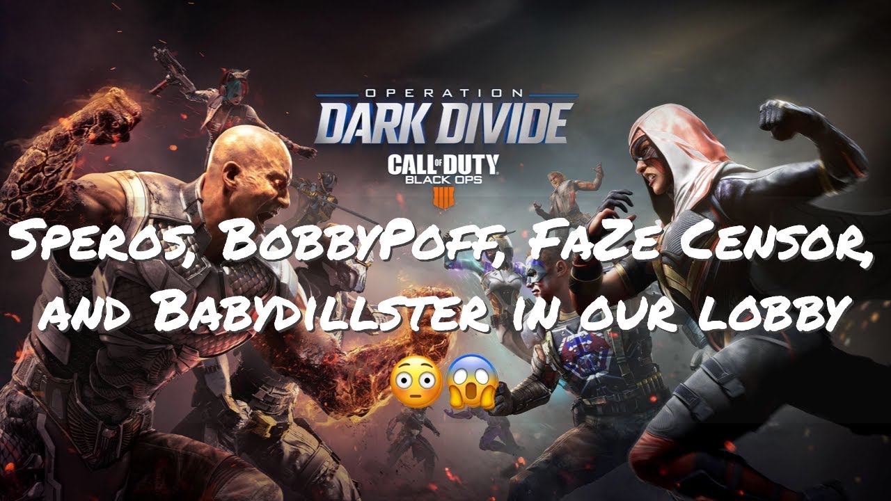 Quads against Speros, BobbyPoff, Censor, and Babydillster!