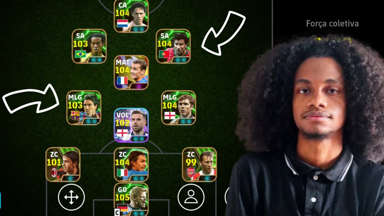 EXPLICANDO O MOTIVO DE USAR 3313 NO EFOOTBALL 26 MOBILE 