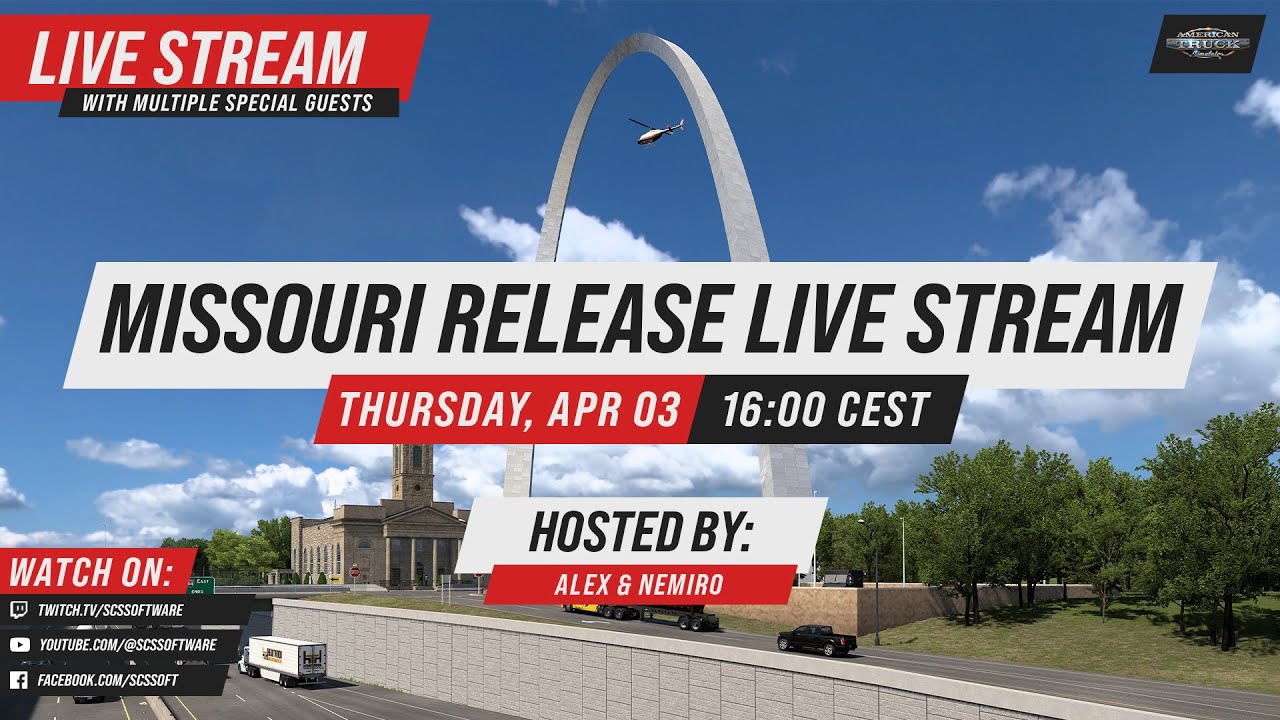 Missouri DLC Release Stream  🚛🇺🇸