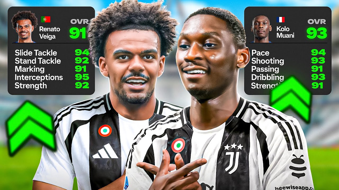 I Rebuild JUVENTUS With Amazing NEW TRANSFERS!