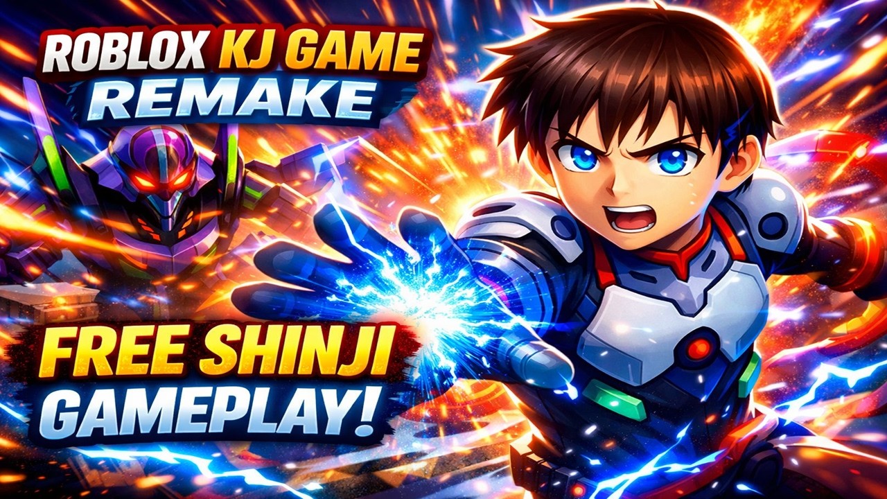 ROBLOX KJ GAME (REMAKE) FREE SHINJI GAMEPLAY