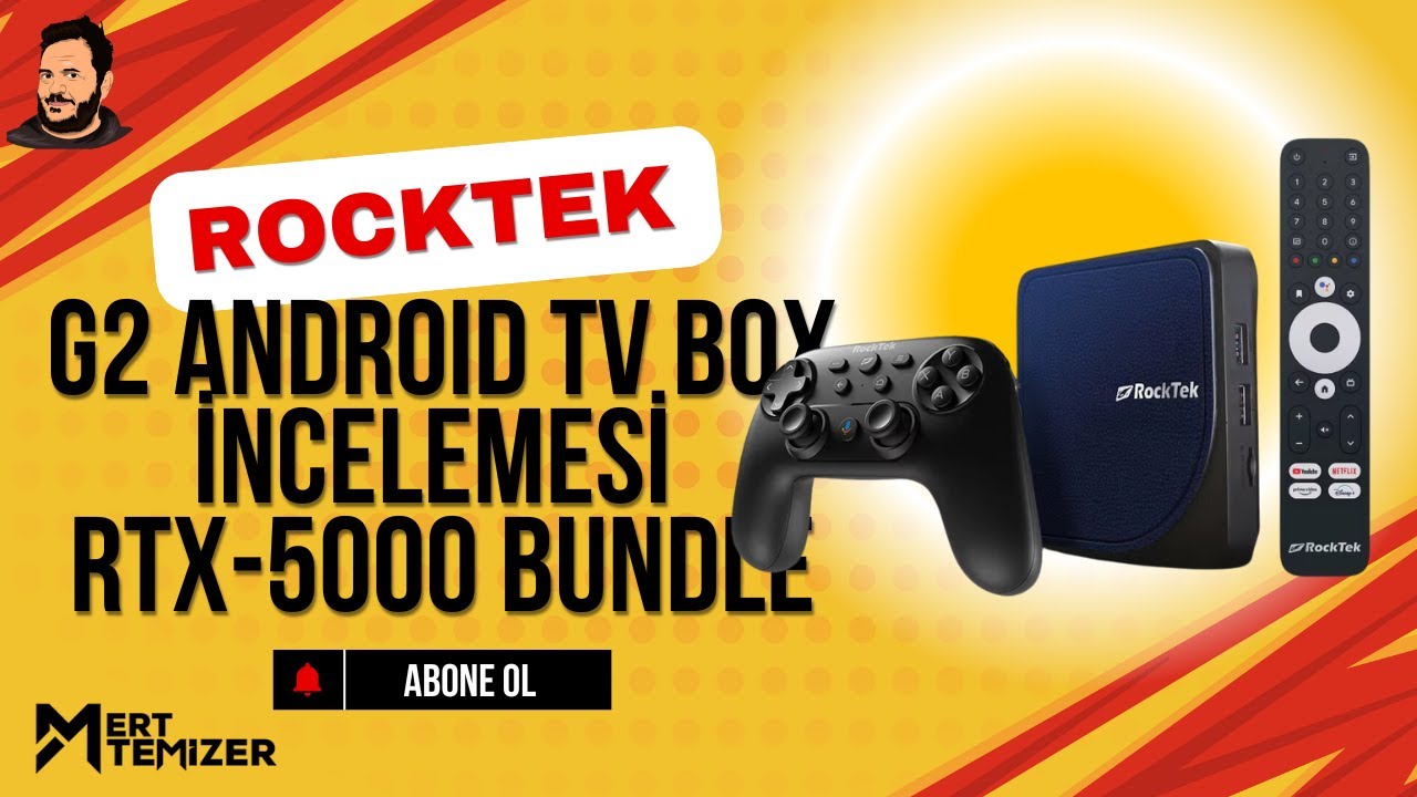 Rocktek G2 Tv Box İncelemesi - Rockteck Rtx 5000 Bundle